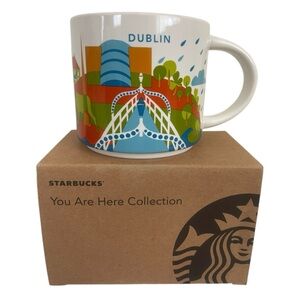 Starbucks You Are Here Dublin Ireland Coffee Mug New